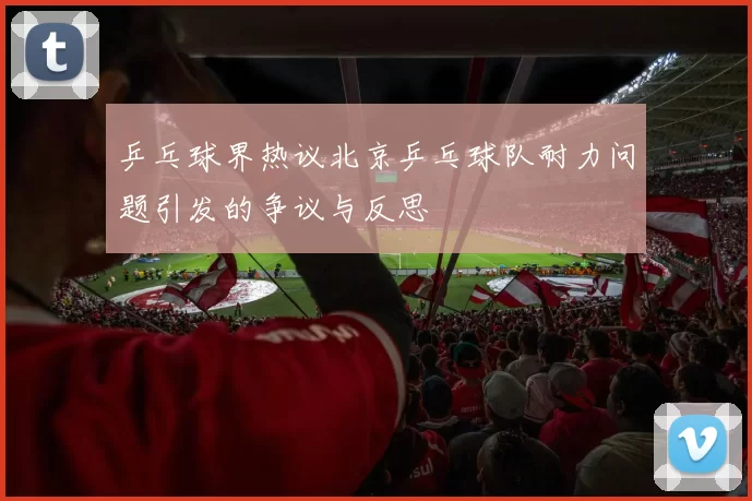乒乓球界热议北京乒乓球队耐力问题引发的争议与反思